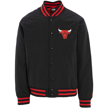 Textiel Heren Parka jassen New-Era Team Logo Bomber Chicago Bulls Jacket Zwart