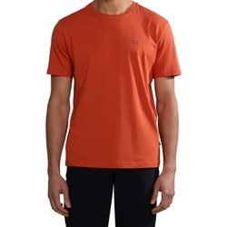 Textiel Heren T-shirts korte mouwen Napapijri 236346 Oranje
