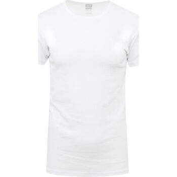 Textiel Heren T-shirts & Polo’s Alan Red Copenhagen T-shirt O-Hals Wit 2-Pack Wit