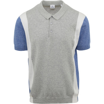 Textiel Heren T-shirts & Polo’s Blue Industry M18 Poloshirt Grijs Grijs