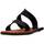 Schoenen Dames Sandalen / Open schoenen Purapiel 80605 Zwart