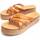 Schoenen Dames Sandalen / Open schoenen Purapiel 80658 Bruin