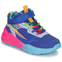 Schoenen Meisjes Hoge sneakers Agatha Ruiz de la Prada RAINBOW Blauw / Roze