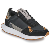 Schoenen Dames Lage sneakers Gioseppo ONAKA Zwart / Luipaard