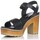 Schoenen Dames Sandalen / Open schoenen Refresh 170777 Zwart