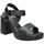 Schoenen Dames Sandalen / Open schoenen Isteria 23027 Zwart