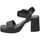 Schoenen Dames Sandalen / Open schoenen Isteria 23027 Zwart