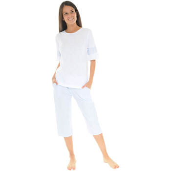 Textiel Dames Pyjama's / nachthemden Pilus YSABEL Wit