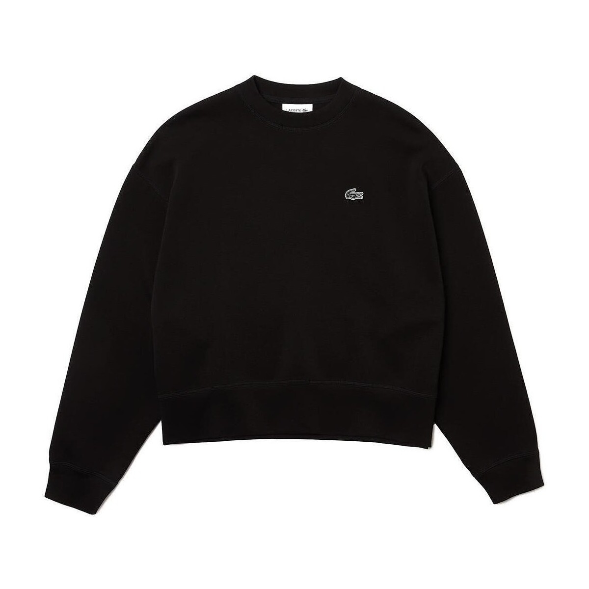 Textiel Dames Sweaters / Sweatshirts Lacoste  Zwart