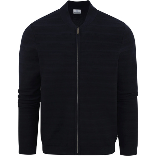Textiel Heren Sweaters / Sweatshirts Blue Industry Vest Structuur Navy Blauw