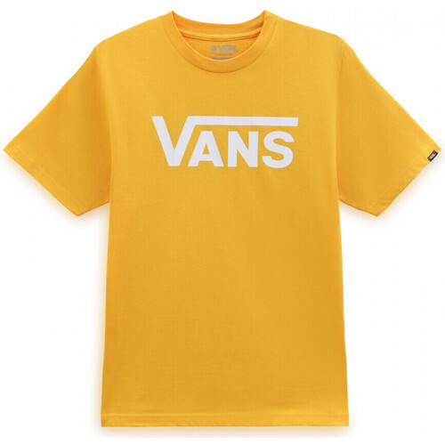 Textiel Jongens T-shirts & Polo’s Vans classic boys Geel