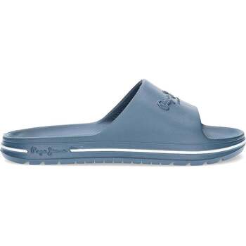 Schoenen Heren Sandalen / Open schoenen Pepe jeans TEENSCHOENEN  BEACH SLIDE PMS70121 Blauw
