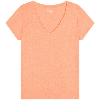Textiel Dames T-shirts & Polo’s Teddy Smith  Oranje