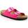 Schoenen Dames Leren slippers Grunland DSG-CB4035 Roze