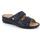 Schoenen Dames Leren slippers Grunland DSG-CE0255 Blauw