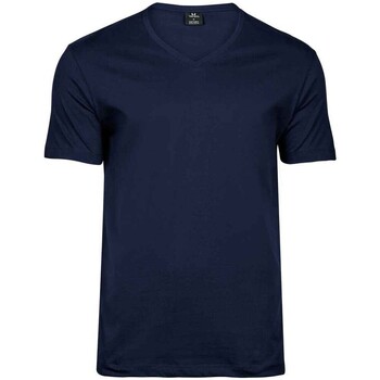 Textiel Heren T-shirts met lange mouwen Tee Jays  Blauw