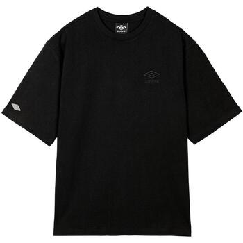 Textiel Heren T-shirts met lange mouwen Umbro  Zwart