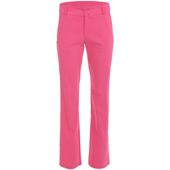 Textiel Dames Broeken / Pantalons Zizo Carly SP23 CAR 014 Pink Roze
