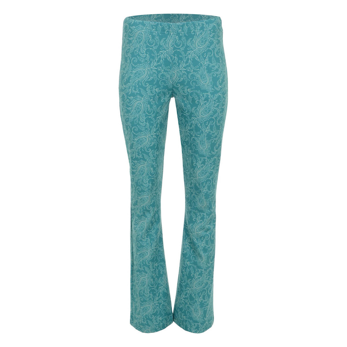 Textiel Dames Broeken / Pantalons Zizo PIAL/32 JACQ SP23.PIA.023 Green Paisley Groen