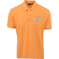 Textiel Heren T-shirts & Polo’s Napapijri Polo Amundsen Oranje Oranje