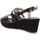 Schoenen Dames Sandalen / Open schoenen Valleverde VV-32216 Zwart