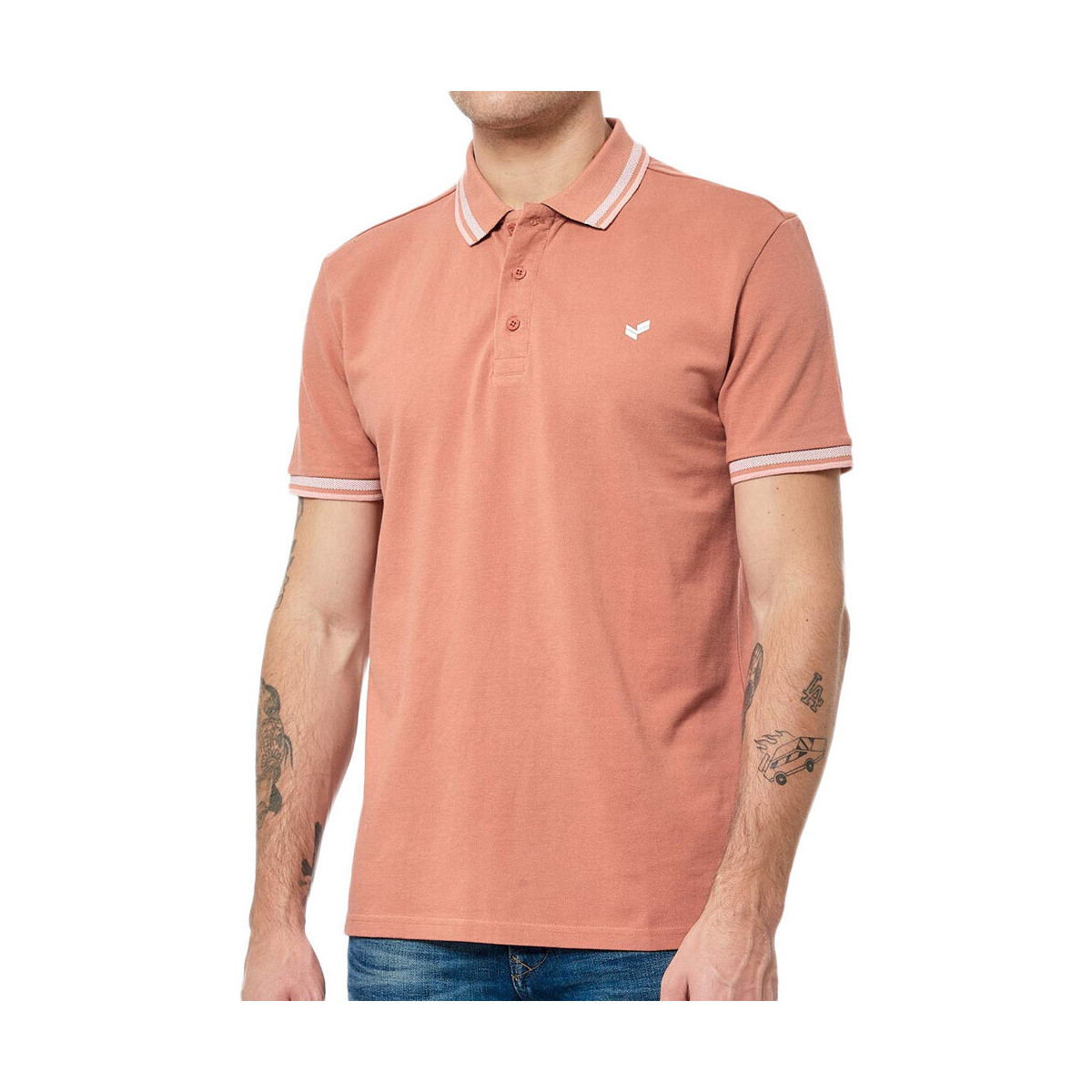 Textiel Heren T-shirts & Polo’s Kaporal  Roze