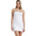 Ondergoed Dames Shapewear Admas Onderkant van de jurk Transparencias Wit