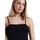 Ondergoed Dames Shapewear Admas Onderkant van de jurk Transparencias Zwart