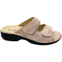 Schoenen Dames Leren slippers Calzaturificio Loren LOM2981ci Blauw