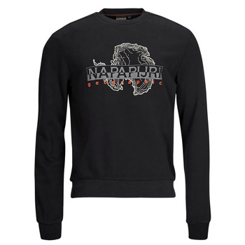 Textiel Heren Sweaters / Sweatshirts Napapijri ICEBERG Zwart