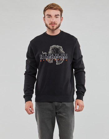 Textiel Heren Sweaters / Sweatshirts Napapijri ICEBERG Zwart