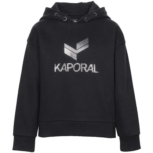 Textiel Meisjes Sweaters / Sweatshirts Kaporal  Zwart