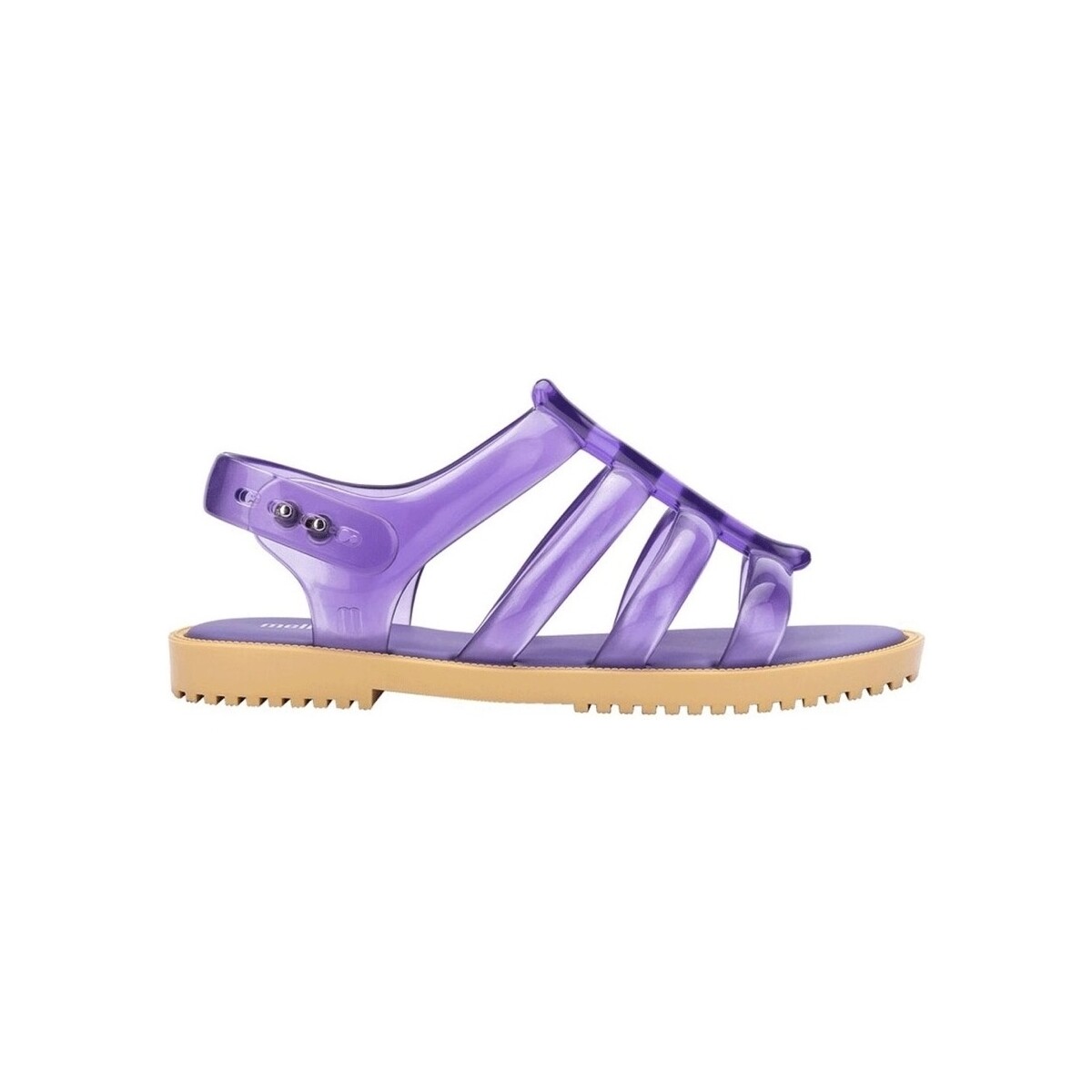 Schoenen Dames Sandalen / Open schoenen Melissa Flox Bubble AD - Yellow/Lilac Violet