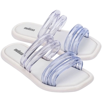 Melissa Airbubble Slide - White/Clear Wit