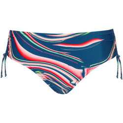 Textiel Dames Bikinibroekjes- en tops Lisca Hoge taille zwembroekje met verstelbare zijkanten Queensland Blauw