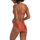 Textiel Dames Bikinibroekjes- en tops Lisca Hoge taille zwembroek Jordan Bruin