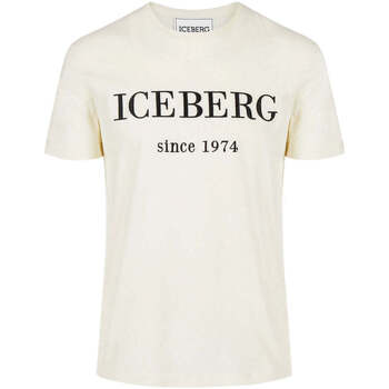 Textiel Heren T-shirts & Polo’s Iceberg  Beige