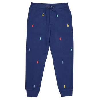 Textiel Jongens Trainingsbroeken Polo Ralph Lauren PO PANT-PANTS-ATHLETIC Marine / Multicolour