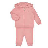 Textiel Meisjes Setjes Polo Ralph Lauren LSFZHOOD-SETS-PANT SET Roze