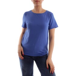 Textiel Dames T-shirts korte mouwen Max Mara MULTIF Blauw