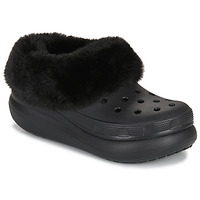 Schoenen Dames Klompen Crocs Furever Crush Zwart