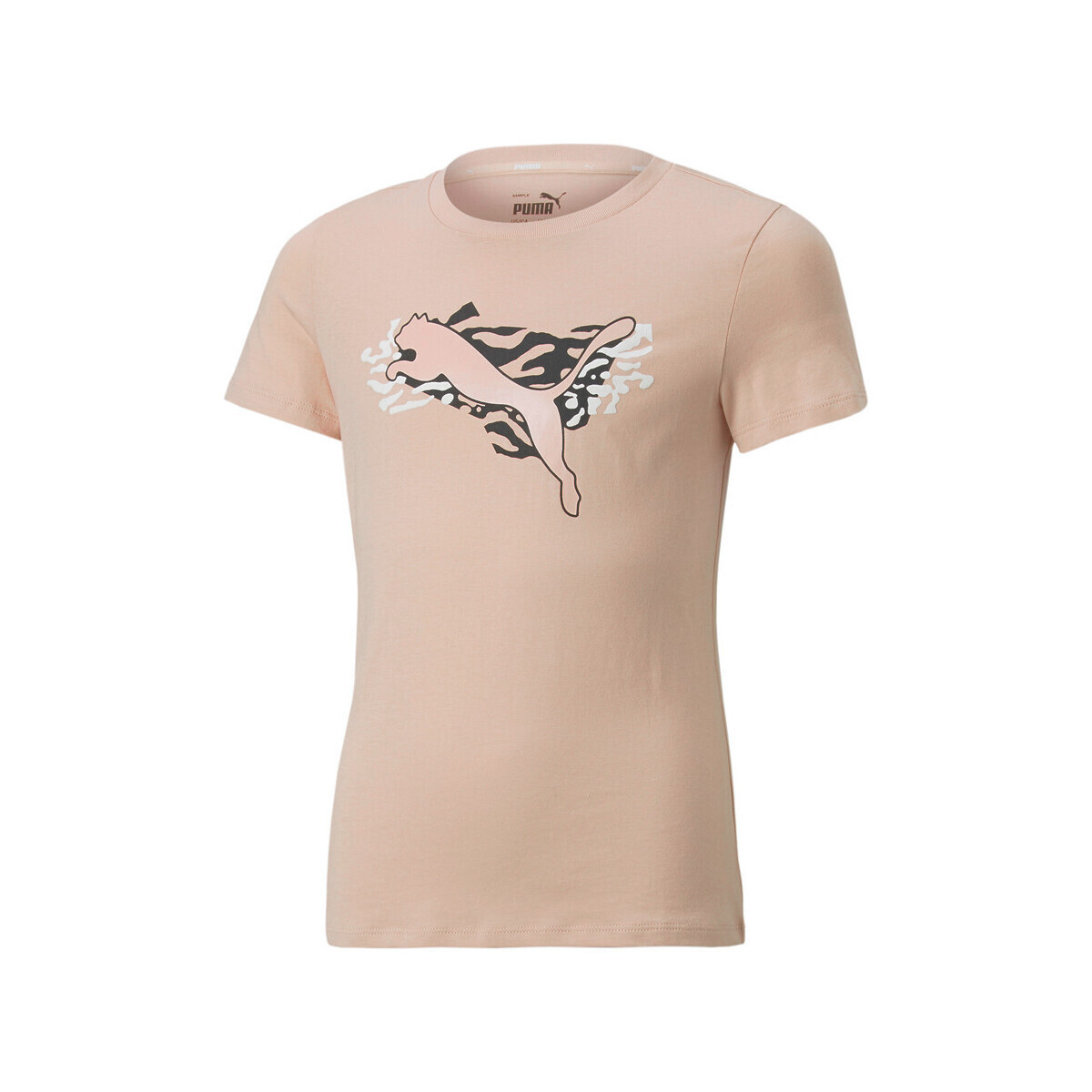 Textiel Meisjes T-shirts & Polo’s Puma  Roze