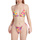 Textiel Dames Bikinibroekjes- en tops Lisca Laag uitgesneden zwembroekje met bandjes Miami  Cheek Oranje