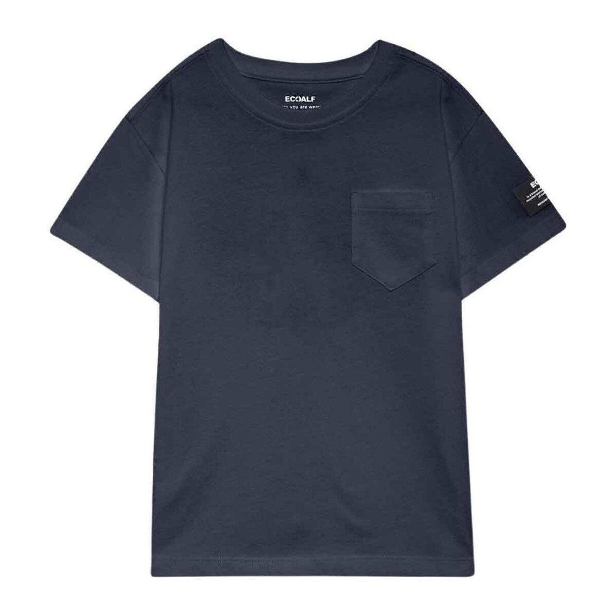 Textiel Jongens T-shirts & Polo’s Ecoalf Kids  Blauw