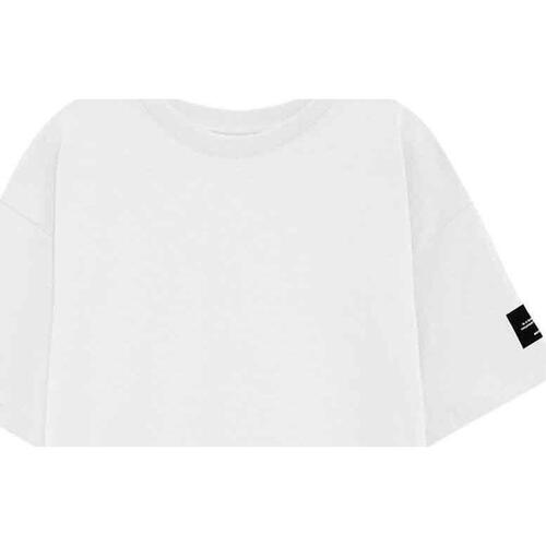 Textiel Jongens T-shirts & Polo’s Ecoalf Kids  Wit