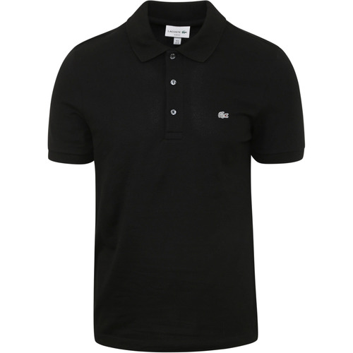 Textiel Heren T-shirts & Polo’s Lacoste Poloshirt Zwart Zwart