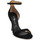 Schoenen Dames Sandalen / Open schoenen Silvia Rossini NERO CAMOSCIO Zwart