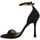 Schoenen Dames Sandalen / Open schoenen Silvia Rossini NERO CAMOSCIO Zwart