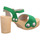 Schoenen Dames Sandalen / Open schoenen Softclox  Groen