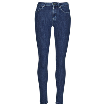 Textiel Dames Skinny Jeans Only ONLPOWER MID PUSHUP SK REA3223 Blauw / Brut